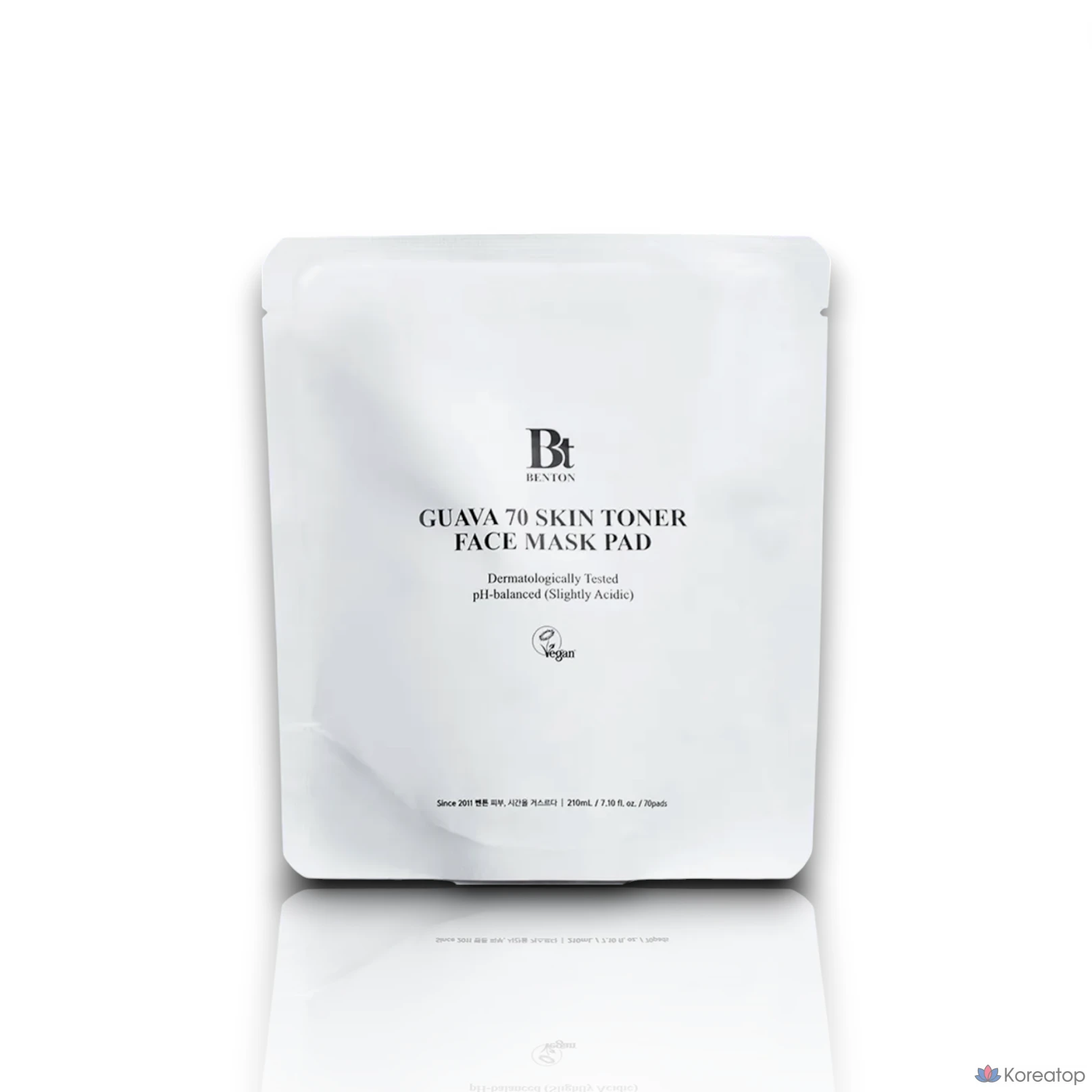 [Benton] Набор успокаивающих подушечек для тоника для кожи Guava 70, 1 упаковка, 70 штук