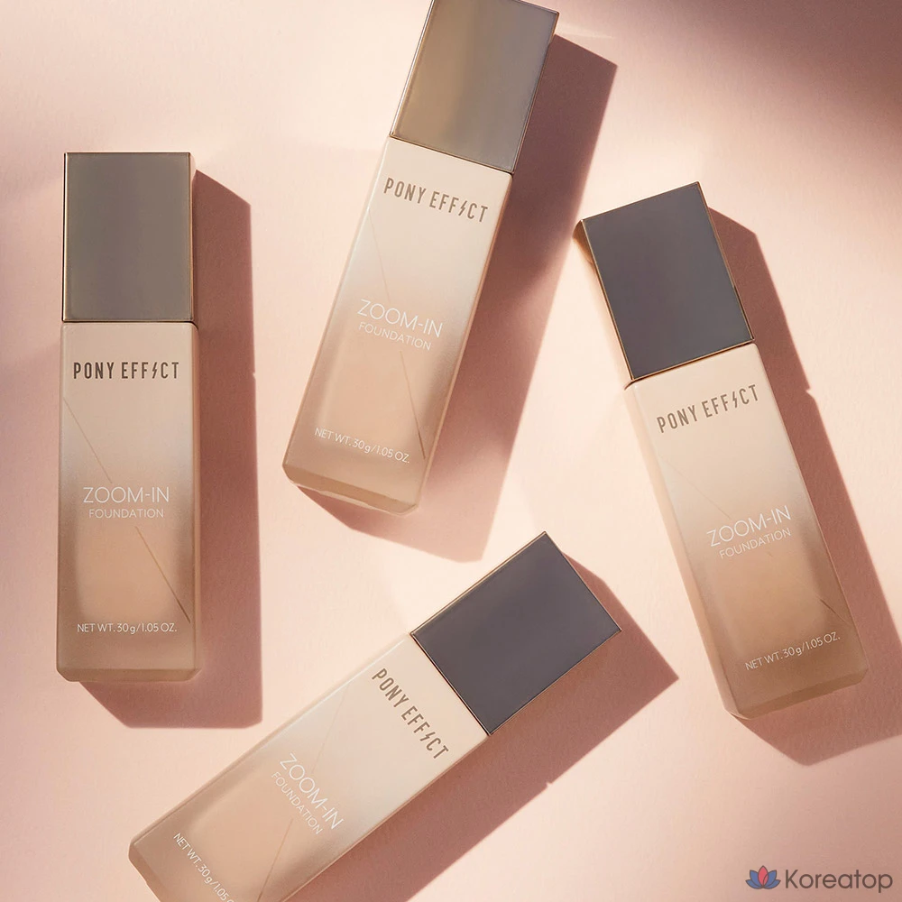 Тональный крем Pony Effect Zoom-In Foundation, оттенок 002 Natural Ivory, 1 шт.