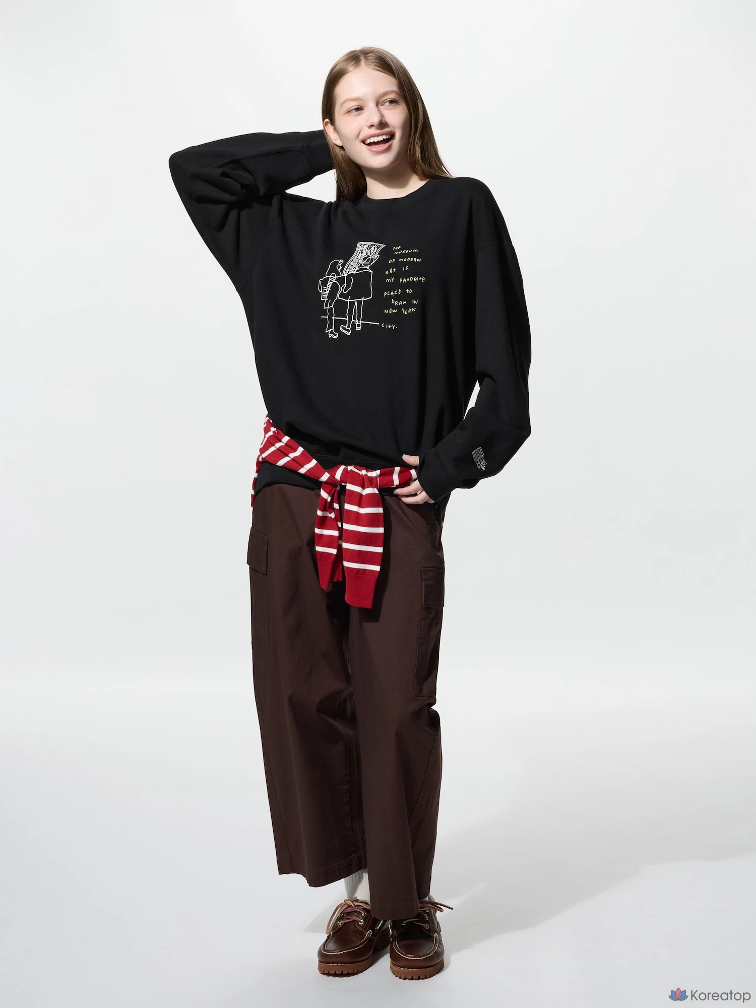 Свитшот Uniqlo Jason Polan Sweatshirt C