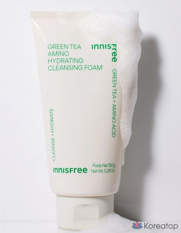 Очищающая пенка Innisfree Green Tea Cleansing Foam, 150 мл, 1 шт.