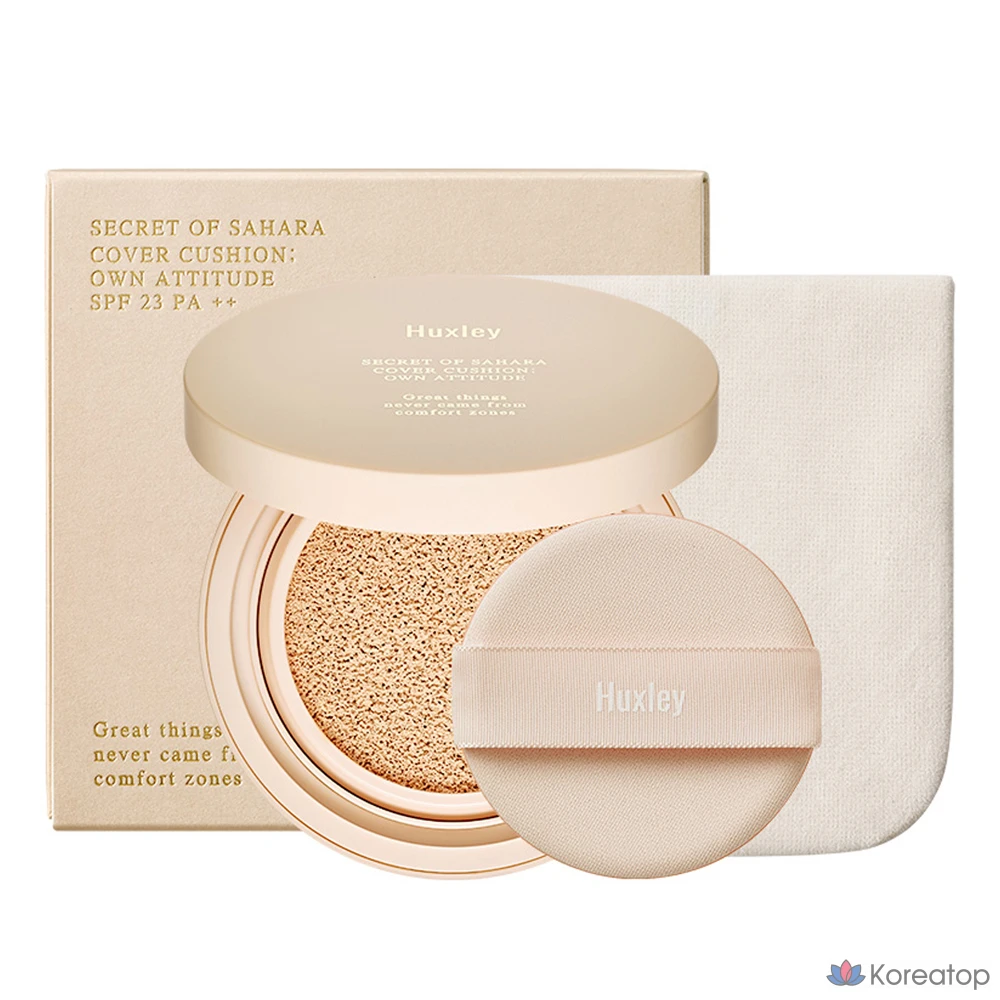 Подушечка для макияжа Huxley Own Attitude, 12 г, цвет «Белая пустыня»