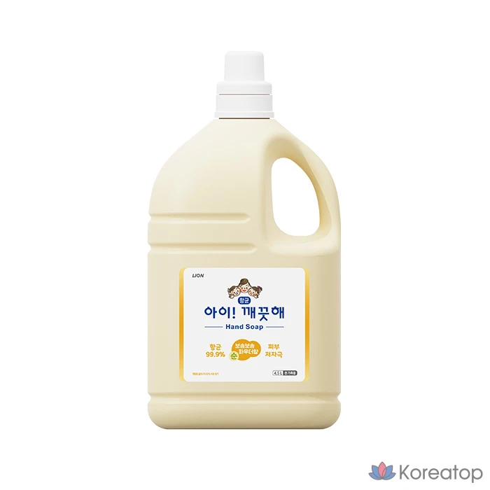 Жидкое мыло для рук Lion, 4,5 л, 1 шт., насадка-дозатор