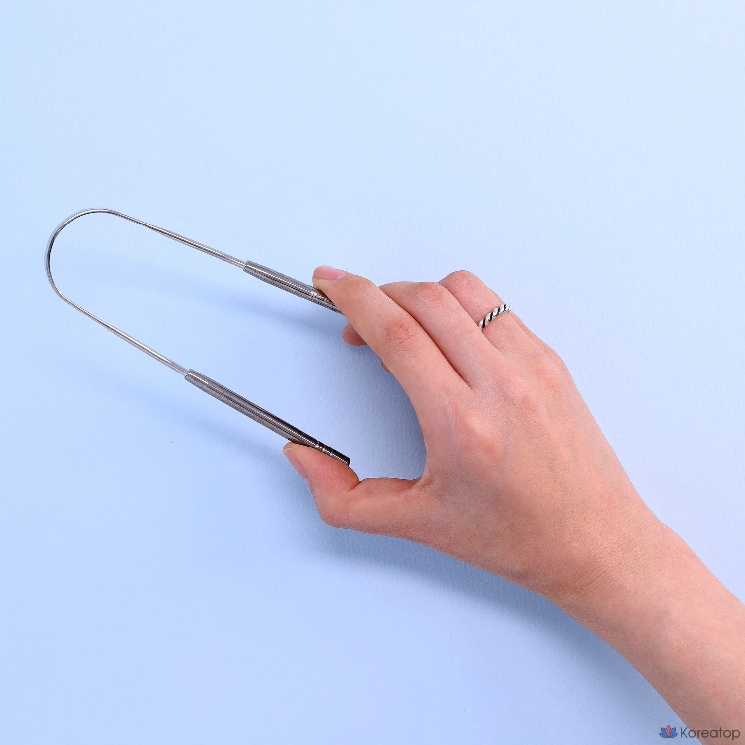 Средство для очищения языка Re:Brush Stainless Steel 7 Degree Tongue Cleaner, 30 г, 1 шт.