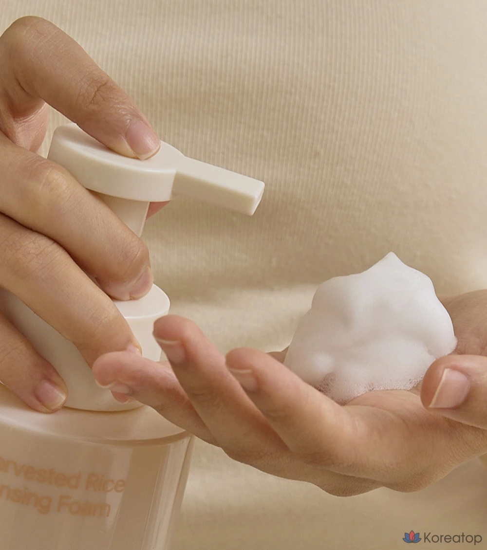 Очищающая пенка для лица HETRAS Morning Rice с мягким кислым эффектом, 1 шт., 500 мл