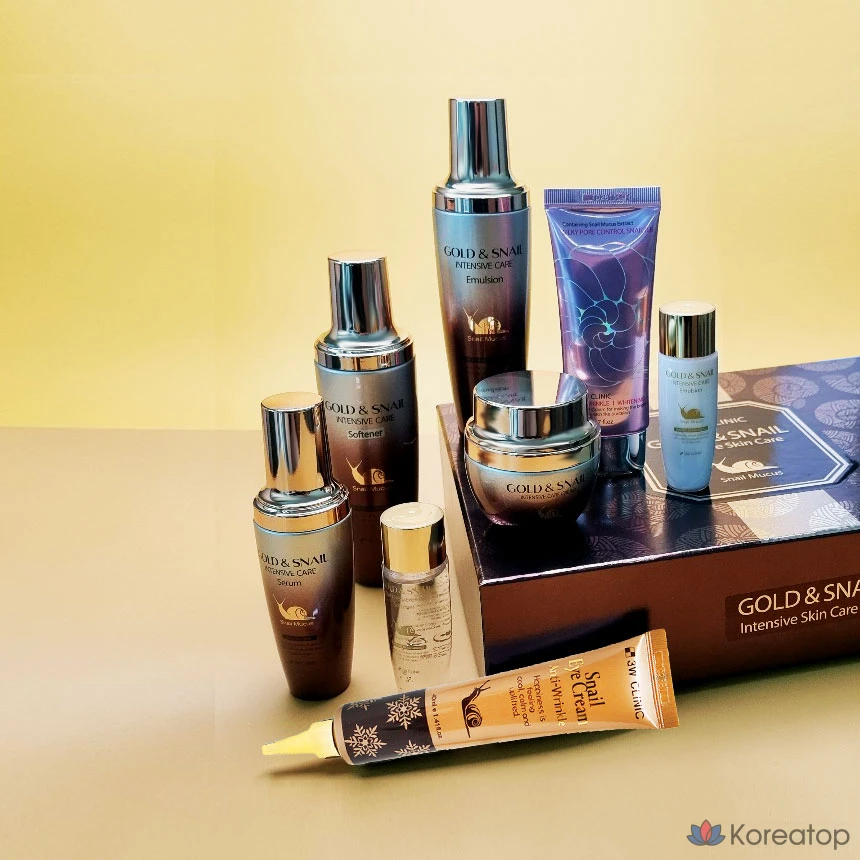 Набор для ухода 3W Clinic Snail Functional Cosmetics 2-piece Set, 2 шт., фото 3