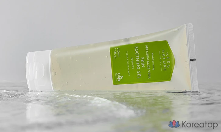 Kinnature Успокаивающий гель для кожи с алоэ, 210 мл, 1 шт.