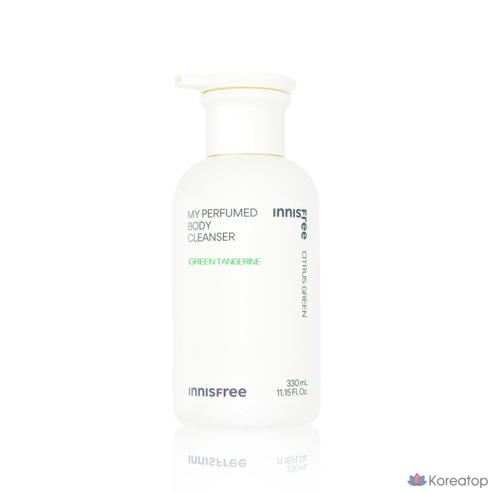 Гель для душа Innisfree My Perfumed Body Cleanser Green Tangerine, 1 шт., 330 мл