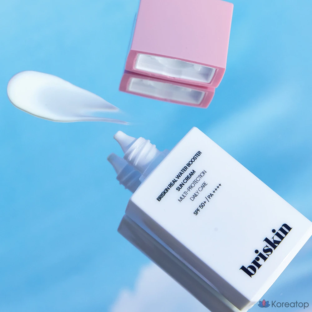 Солнцезащитный крем Briskin Real Water Booster SPF50+ PA++++, 50 мл, 1 шт.