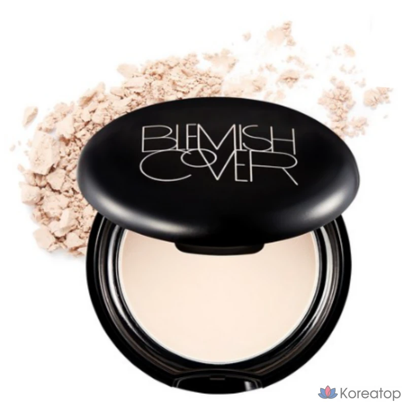 Компактная пудра HANSKIN Blemish Cover Blur Pact, оттенок Ivory Bright, 1 шт.