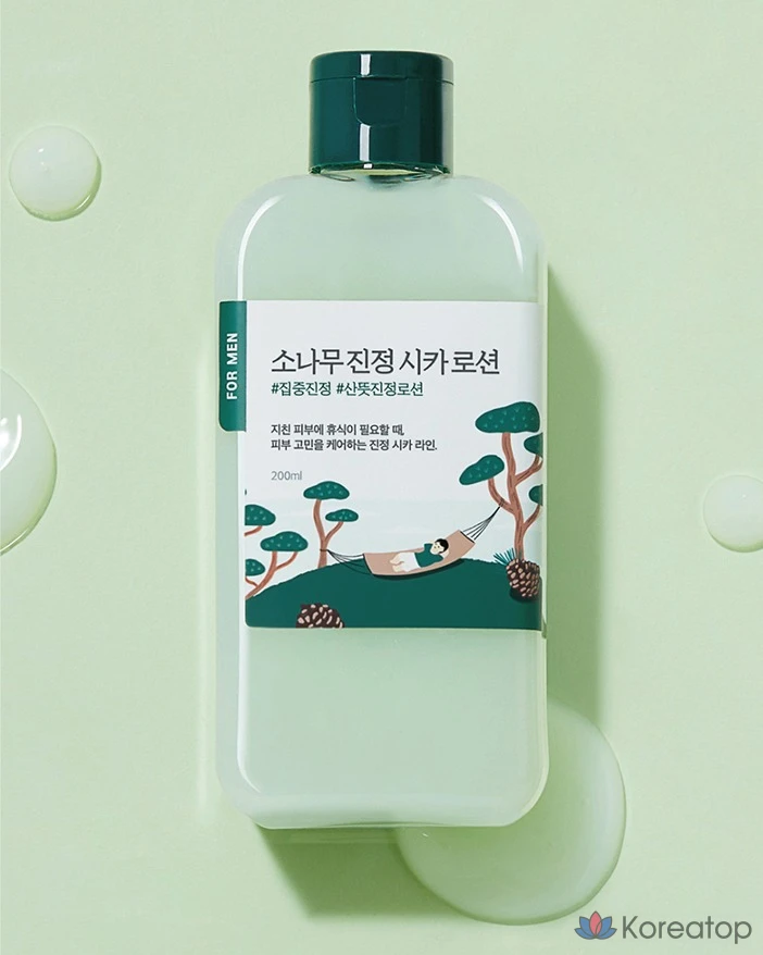 Обертывание для мужчин Сосновый успокаивающий лосьон Syka, 200 мл, 1 шт, фото 3