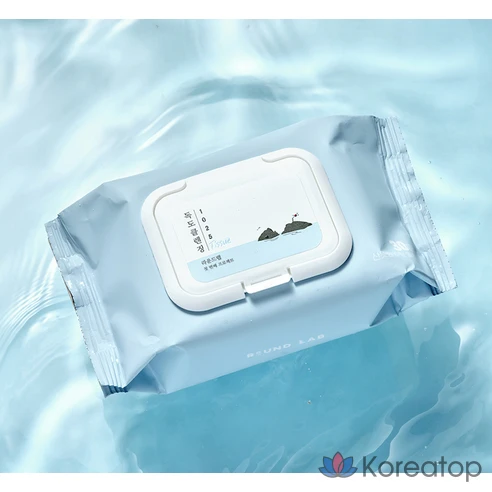 Салфетки очищающие для снятия макияжа 1025 Dokdo cleansing tissue, 30 штук, 3 штуки