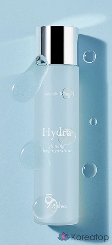 Тонер 9wishes Hydra Ampoule Toner, 150 мл, 1 шт.