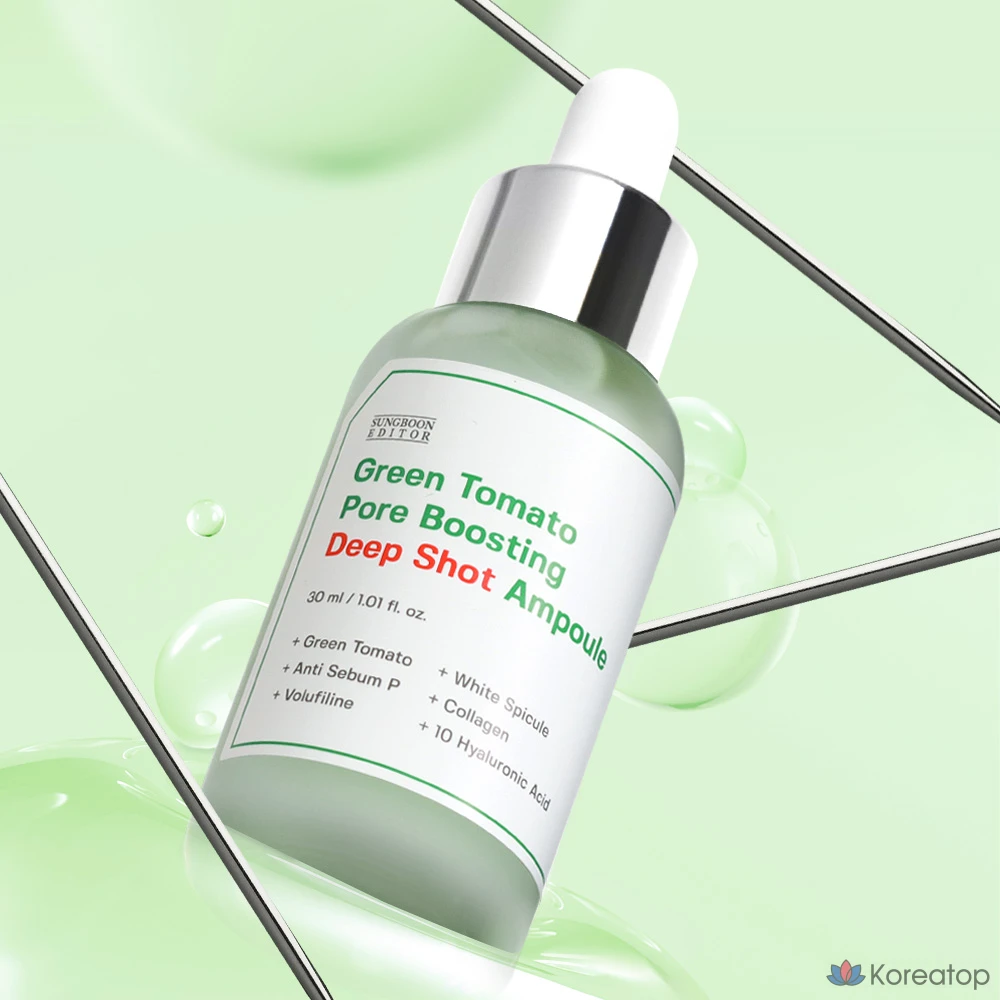 Ingredient Editor Green Tomato Pore Boosting Deep Shot Ampoule, 30g, 1 шт.