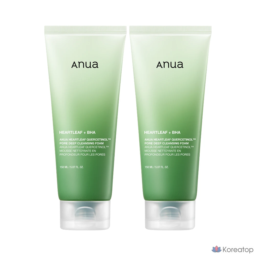 Пенка для очищения пор Anua Eoseongcho, 150 мл, 2 шт., 1 шт.