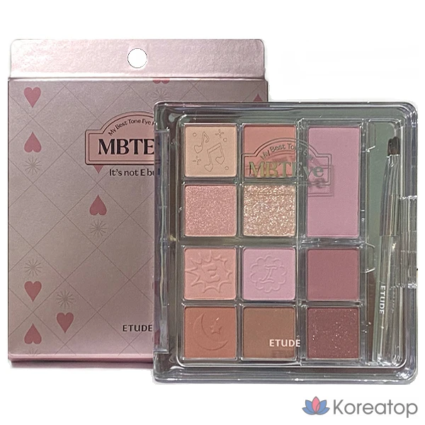 Палетка теней для век Etude House My Best Tone Eye Palette 7.4g, E Gun I, 1 шт.