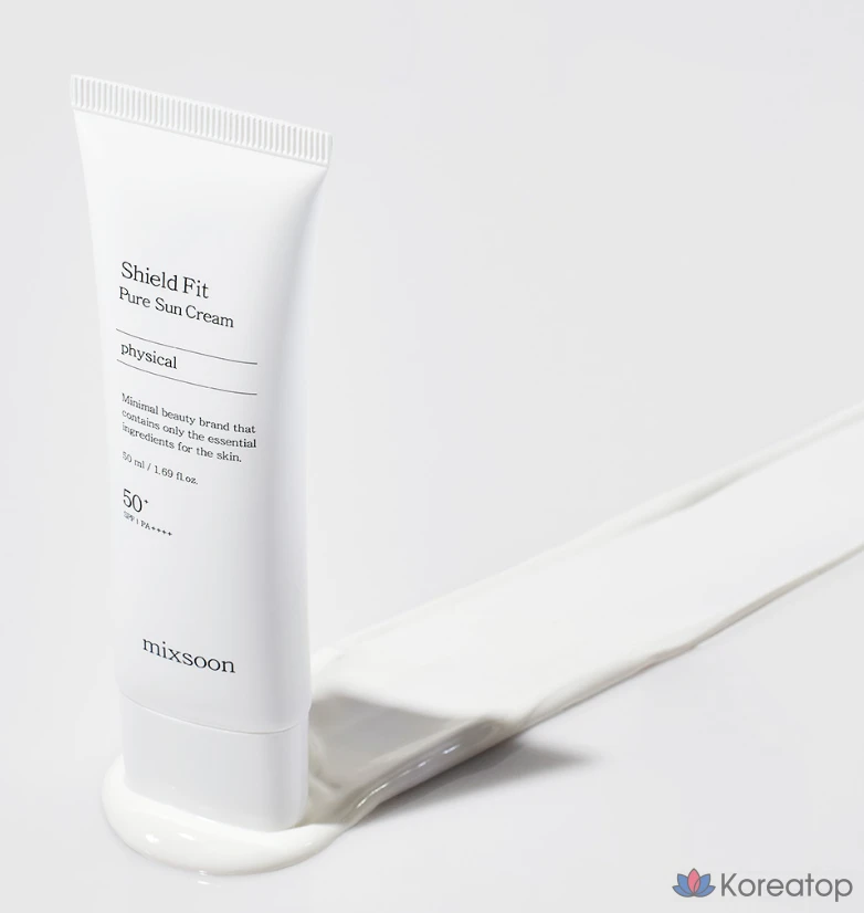 Солнцезащитный крем MIXSOON Shield Fit Pure Sun Cream SPF50+ PA++++, 50 мл, 1 шт.