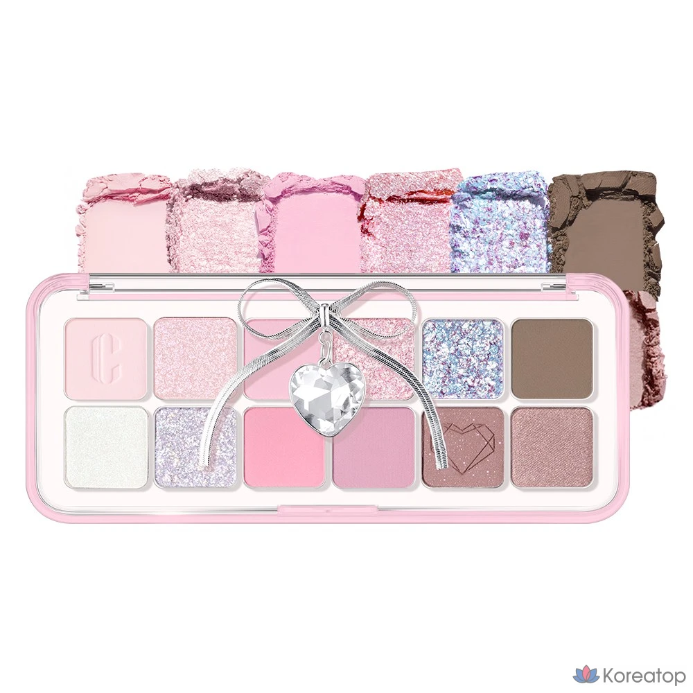 Палетка теней для век Clio Pro Eye Palette Air, 012 Crystal Soles, 1 шт.