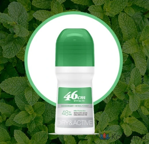 Роликовый дезодорант Pure Derma On the Body 46 см с ниацинамидом, аромат «Травяной лес», 75 мл, 1 шт.