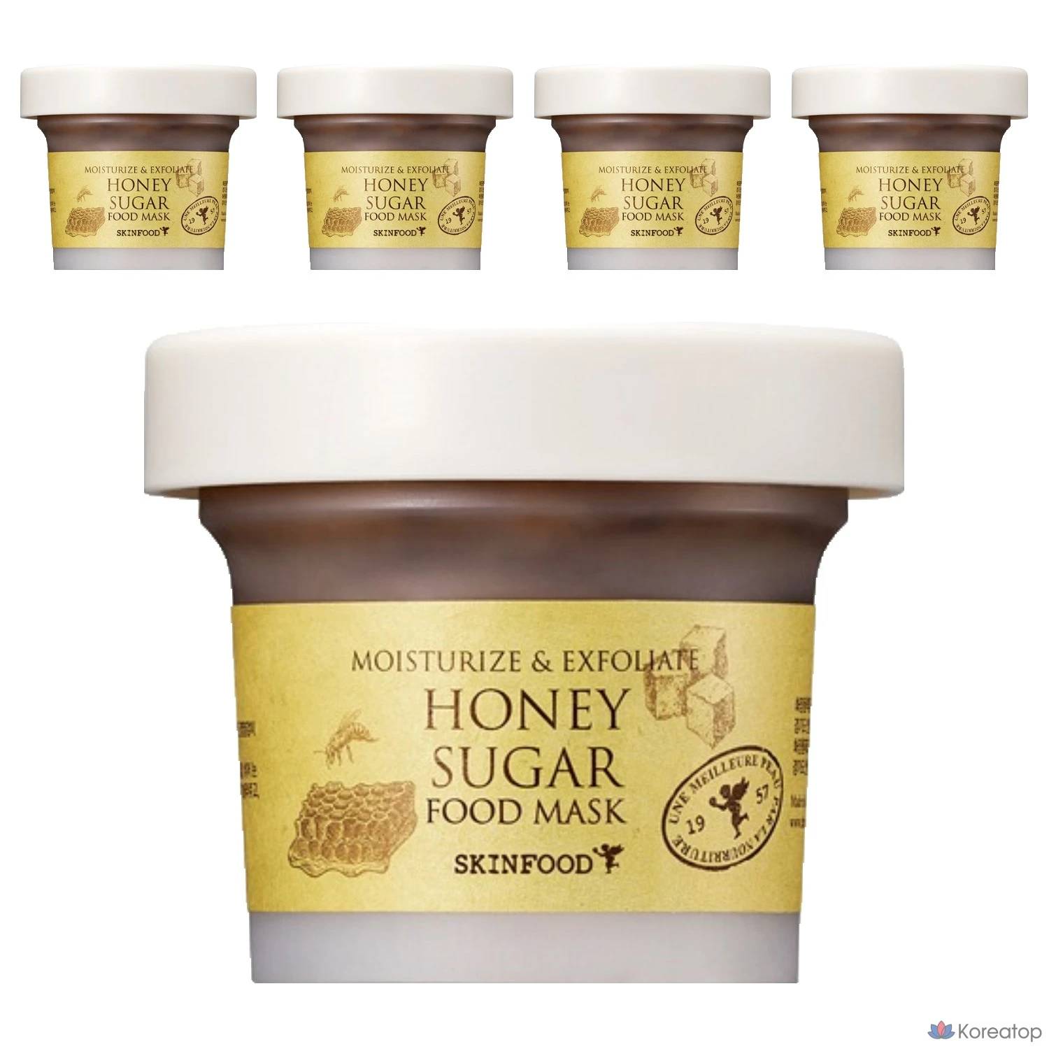 Маска для лица Skinfood Honey Sugar Food Mask, 120 г, 1 упаковка, 5 штук