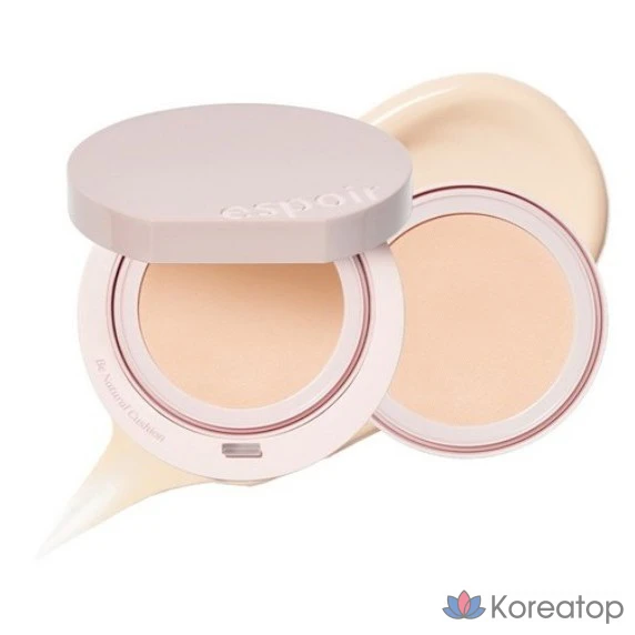 Тональный крем Espoir Pro Tailor Be Natural Cushion 14 г + сменный блок 14 г, 23, бежевый, 1 шт.