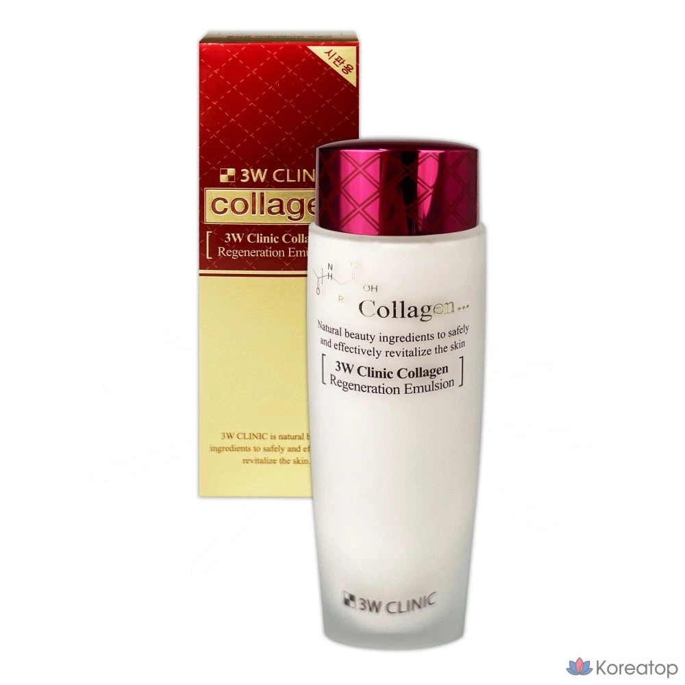 3W Clinic Collagen Regeneration Emulsion 150mL