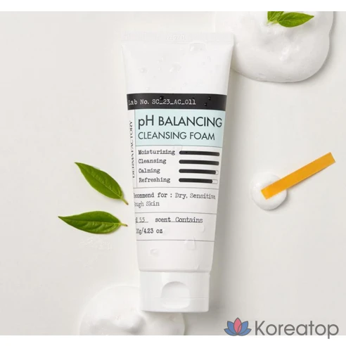 Очищающая пенка для умывания Dermafactory Panthenol pH Balancing