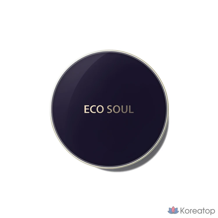 Eco Soul Perfect Cover Pact 11 г, Eco Soul Perfect Cover Pact 21 светло-бежевый, 1 шт.