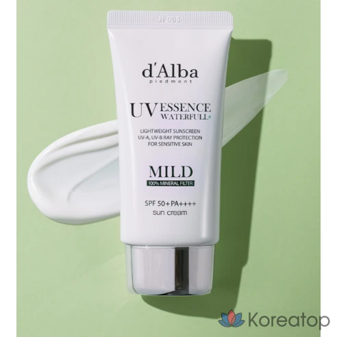 Солнцезащитный крем для чувствительной кожи Dalva Waterpool SPF50+ PA++++, 50 мл