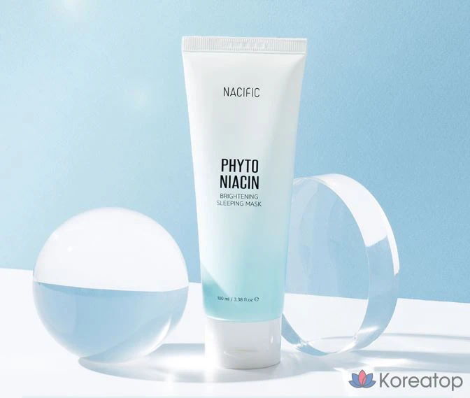 Осветляющая ночная маска для лица NACIFIC Phyto Niacin, 100 мл, 3 шт., фото 3