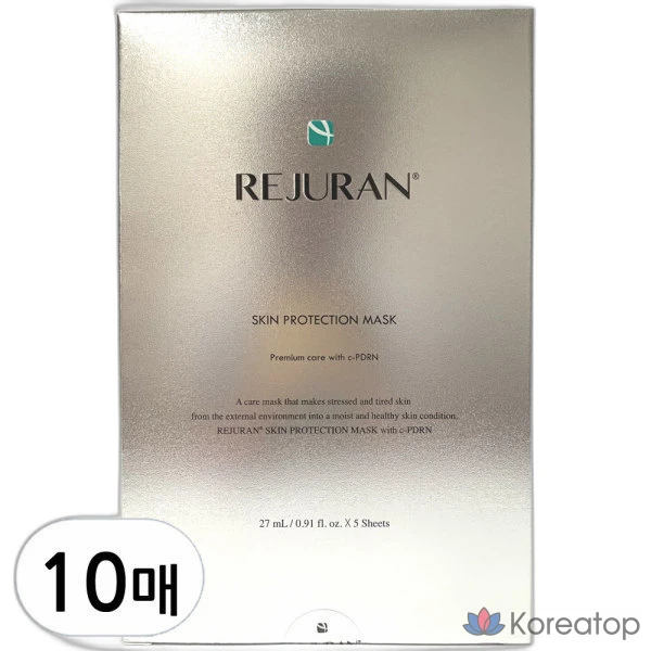 Защитная маска для кожи REJURAN, 10 листов, 1 упаковка, 1 шт.