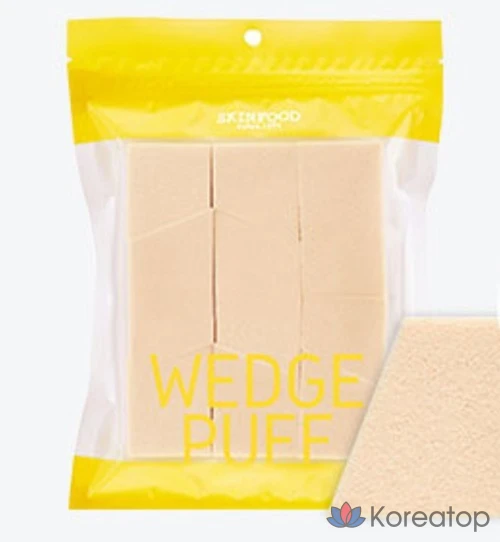Спонж для макияжа Skinfood Wedge Puff, 1 шт.