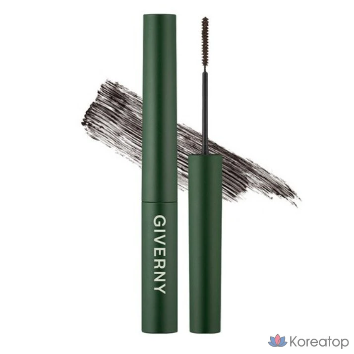 Тушь для ресниц Giverny, оттенок 02 Black Brown, 1 шт.