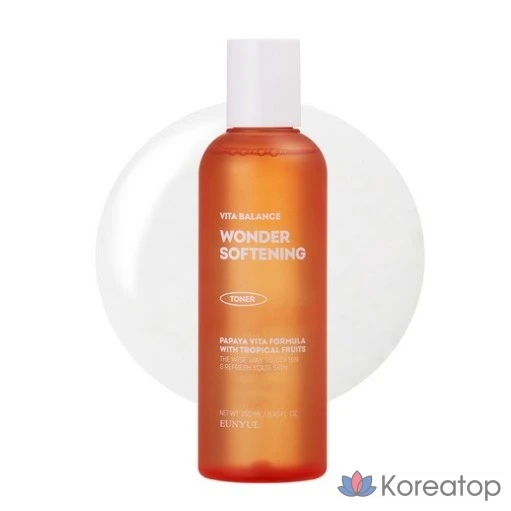 Тоник для лица Eunyul Vita Balance Wonder Softening Toner, 250 мл, 1 шт.