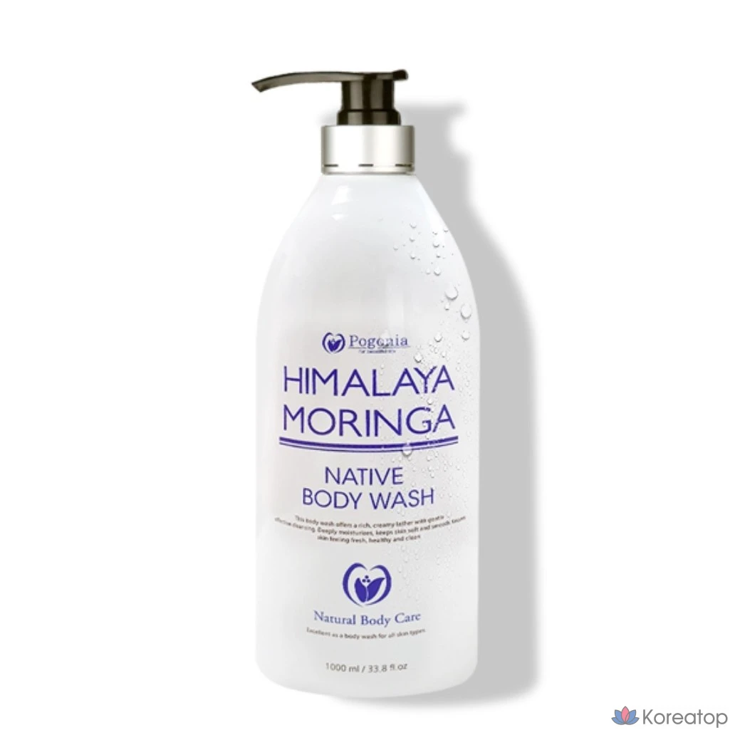 Гель для душа Pogonia Family с ароматом, 1000 мл.