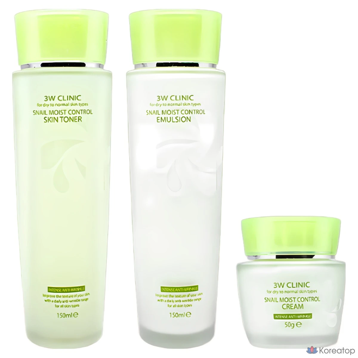 Набор 3W Clinic Snail Moist Control из 3 предметов, 1 комплект