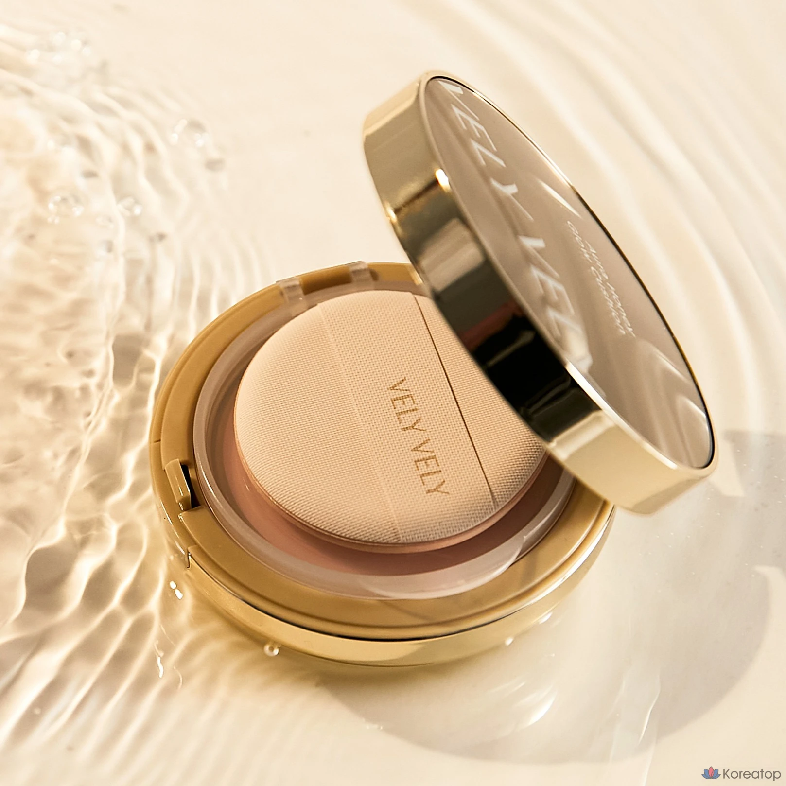 Кушон Vely Vely Aura Honey Glow Cushion Foundation, оттенок 21 Light, 15 г, 1 шт., фото 2