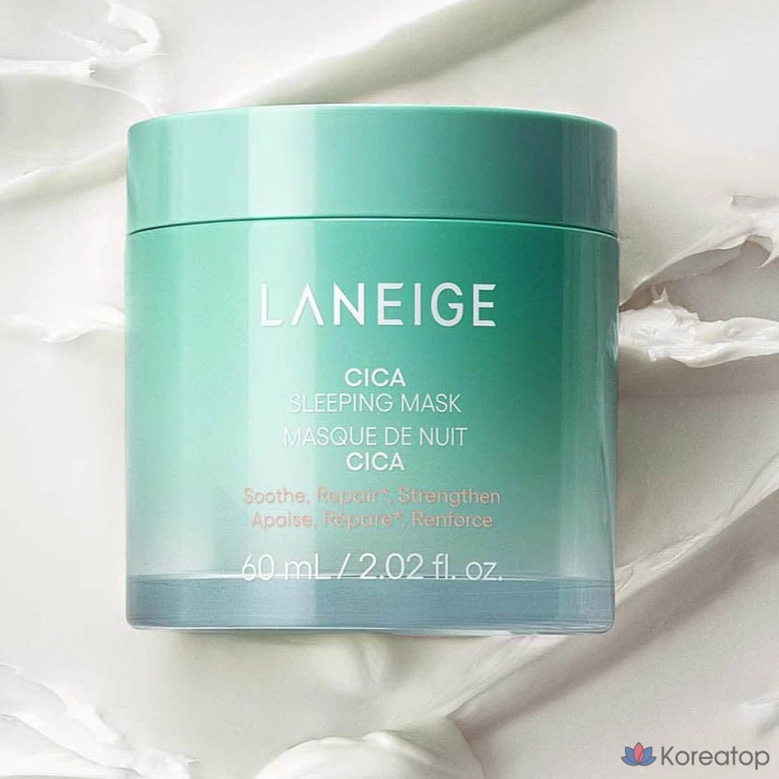 Ночная маска для лица Laneige Cica, 60 мл, 1 шт., фото 3