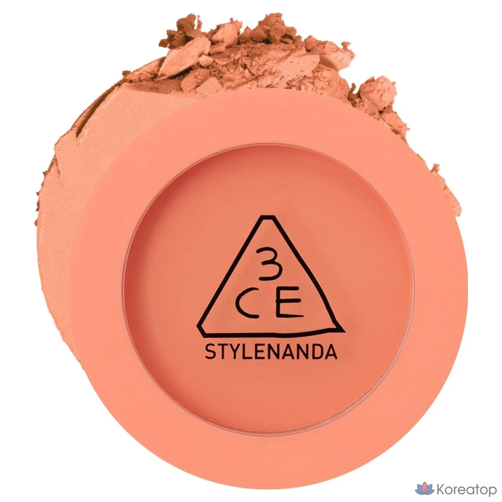 Румяна для лица 3CE, 5 г, нежно-лососевый оттенок, 1 шт.