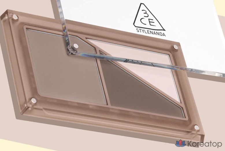 Контурная палетка 3CE Layer It All Contour Palette, оттенок 2 Ash Brown, 9.5 г, 1 шт.