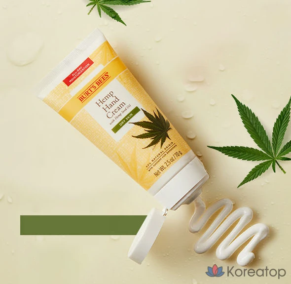 Крем для рук Burt's Bees с конопляным маслом, 70 г, 1 шт.