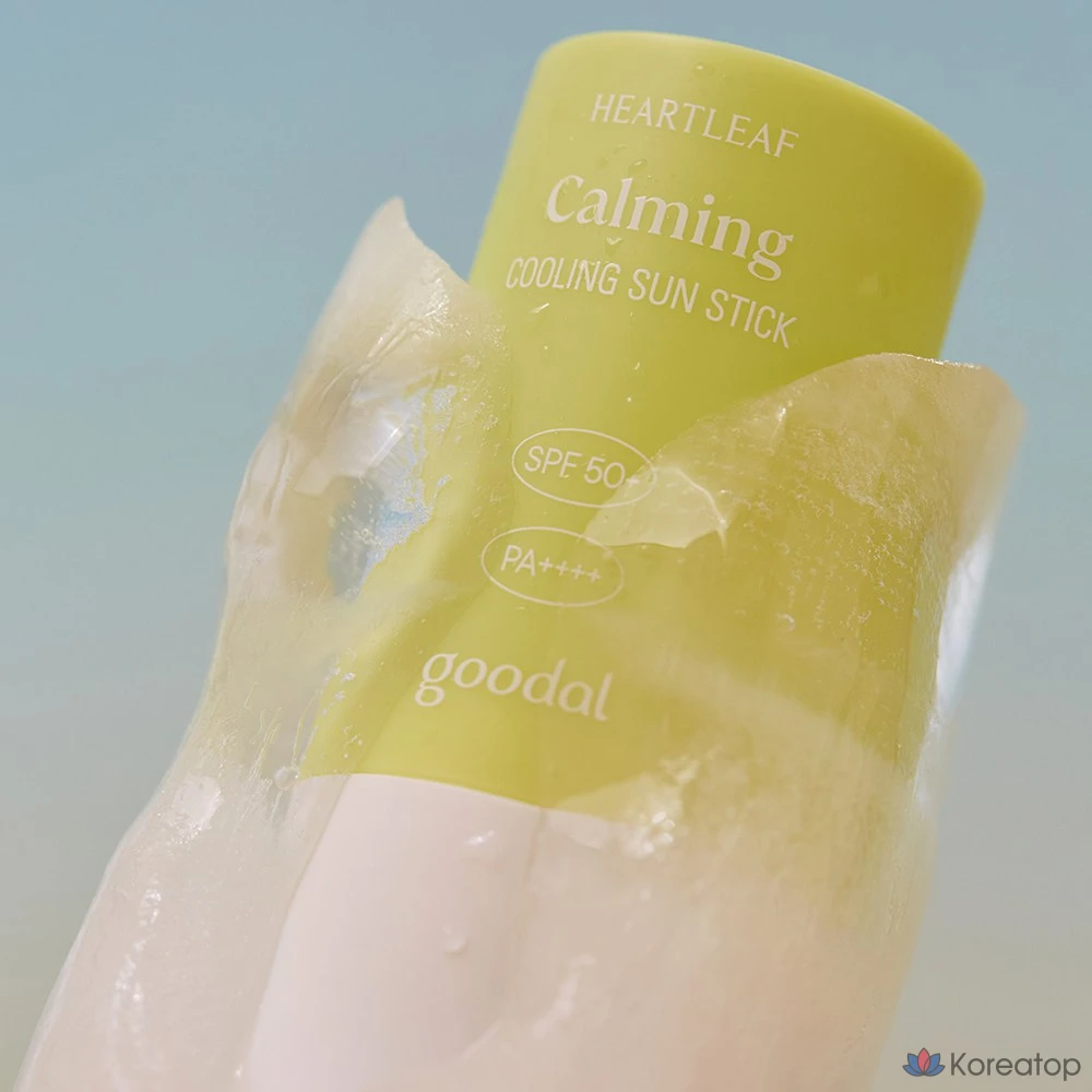 Солнцезащитный стик Goodal Clear Houttuynia Cordata с успокаивающим и охлаждающим эффектом, SPF50+/PA++++, 19 г, 1 шт.