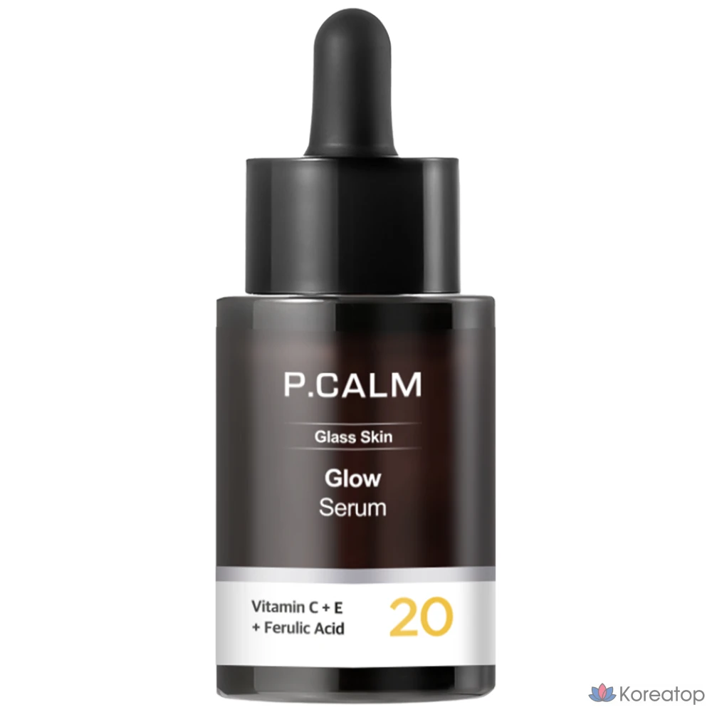 P.CALM Витамин С и Е с феруловой кислотой, 20% тонирующая сыворотка, 1 шт., 20 мл