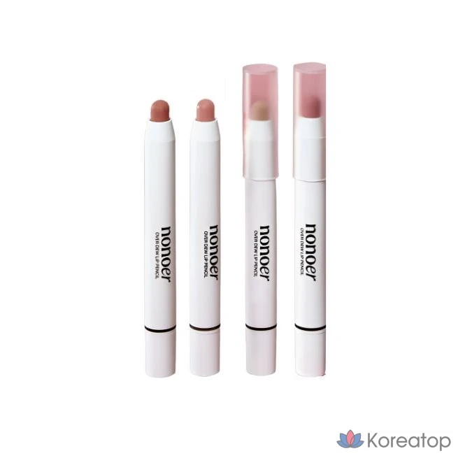 Карандаш для губ Prorance Nonoer Over Du Lip Pencil, оттенок 08 Taffeta Peach Dust, 1 шт.