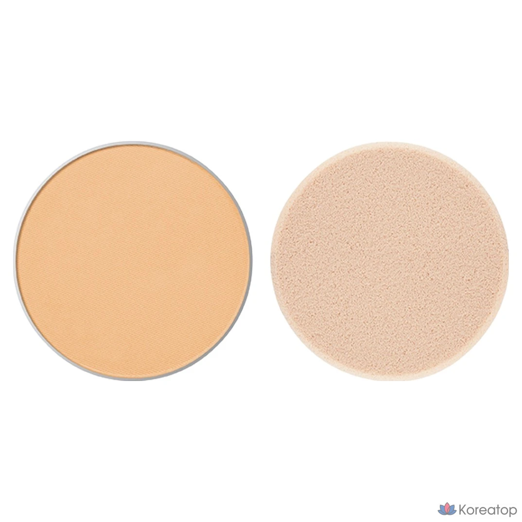 Компактная пудра-основа Shiseido UV Protective Compact Foundation Refill, оттенок Light Ochre, 12 г, 1 шт.