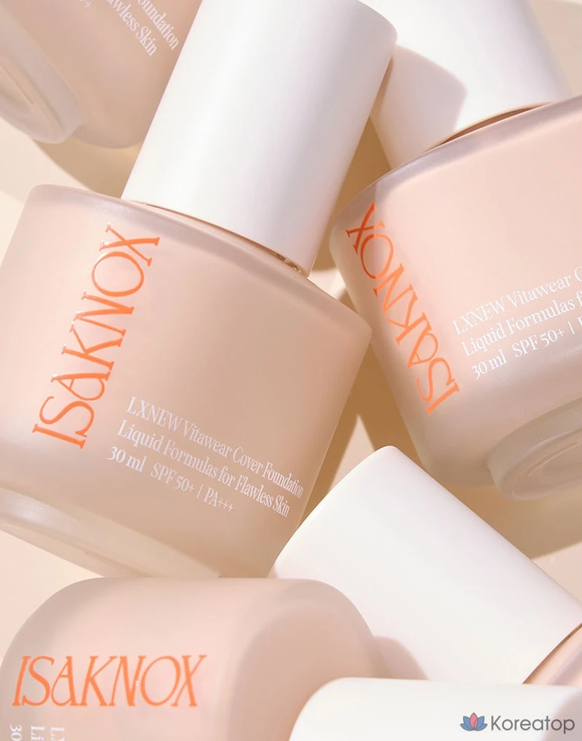 Тональный крем Isa Knox Knoxlab Vita Wear Cover Foundation, оттенок 21 Light Beige, 30 мл, 1 шт., фото 3