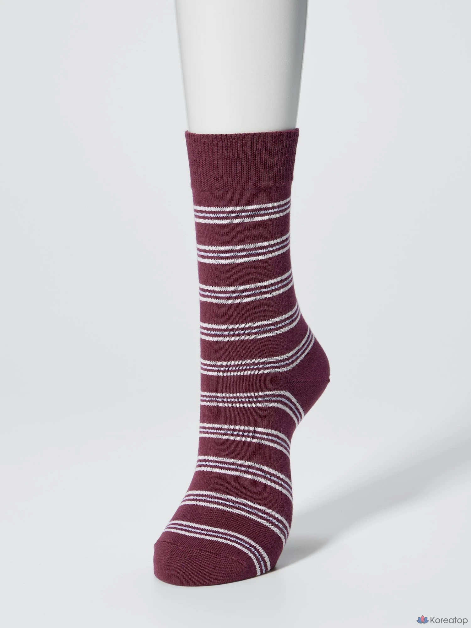 Носки Uniqlo Socks 3P Stripe, полосатый, 3 пары