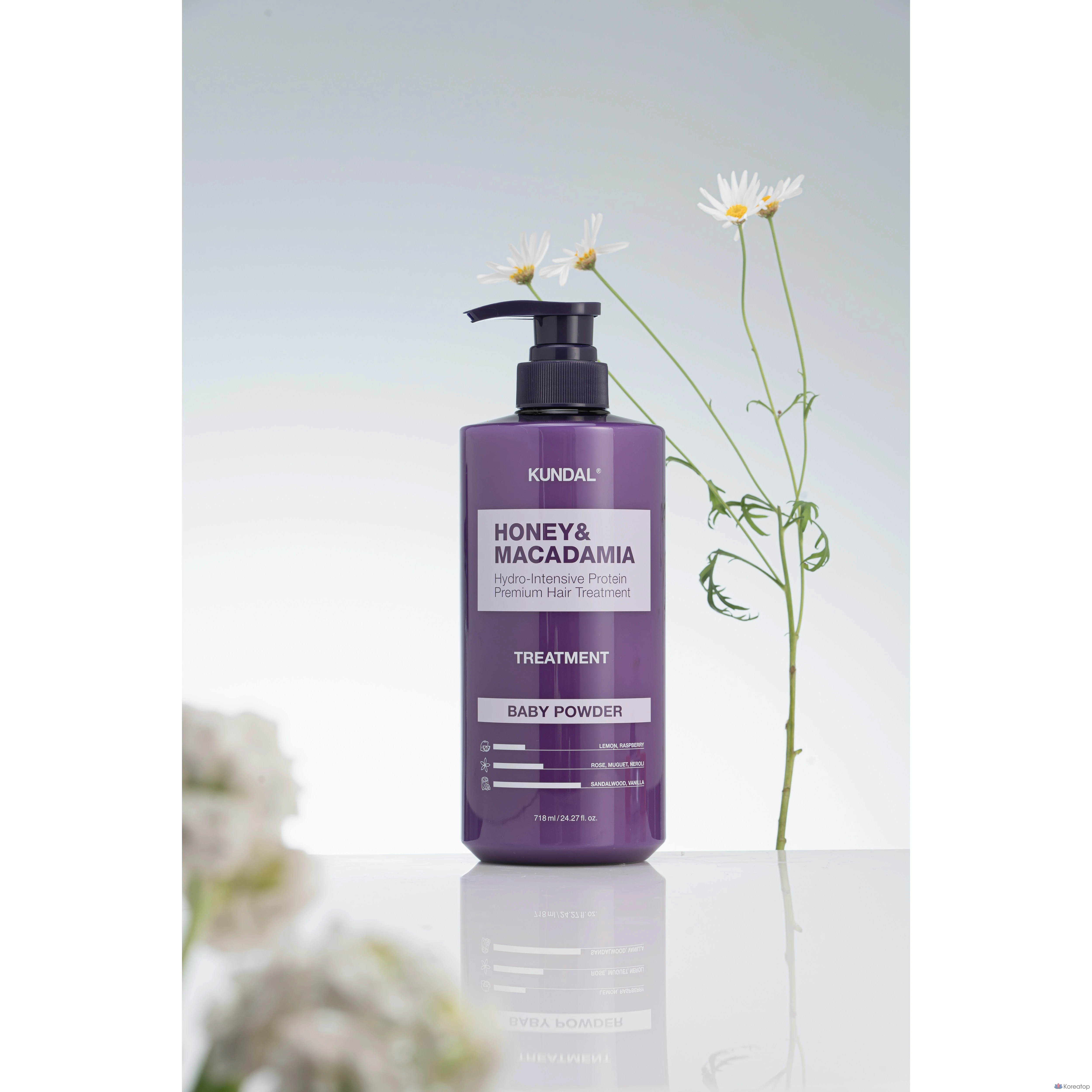 Kundal Honey & Macadamia Розовый грейпфрут, 1,058 л, 1 шт., фото 2