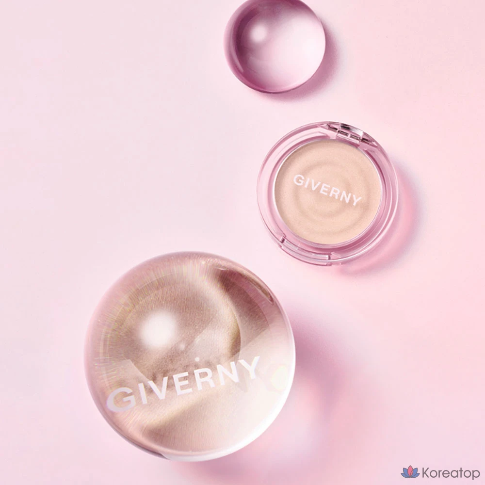 Хайлайтер Giverny Dewy Volumizing Highlighter, 3 г, оттенок Ceramic Champagne, 1 шт., фото 2