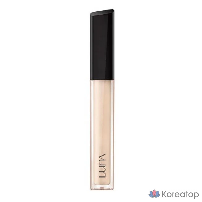 Liquid Concealer Luna Long Lasting Tip, 7.5 g, 1 pc., No. 0.7, ivory color.