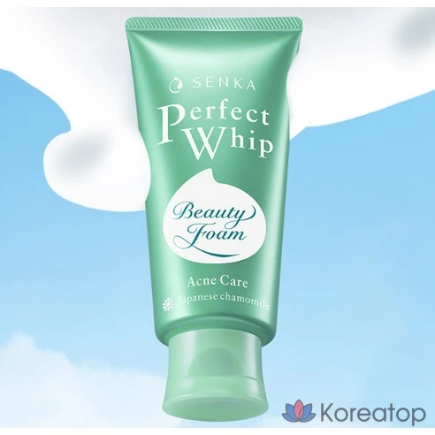Shiseido Senka Perfect Whip Acne Care Очищающая пенка для умывания, 100 г